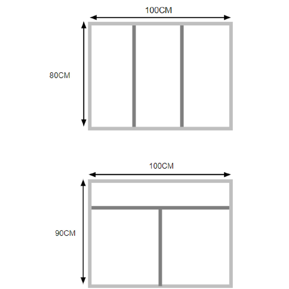 Cocina integral 100cm Chocolate